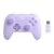 8BitDo Ultimate 2C Wireless Controller for Windows PC and Android, with 1000 Hz Polling Rate, Hall Effect Joysticks and Triggers, and Remappable L4/R4 Bumpers (Purple)