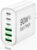 90W GaN USB C Charger Block,6-Port USB C Wall Charger Fast Charging 45W PD Power Adapter for iPhone 17Pro Max/Samsung Galaxy S24 Ultra/Tabs/MacBook Air/iPad Pro for Home Travel