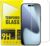 9D Full Glue Tempered Glass Screen Protector for iPhone 15 Pro – HD Clear, Bubble-Free, Anti-Scratch, Edge-to-Edge Coverage