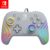 PDP Afterglow Wave Wired RGB Gaming Controller – Officially Licensed for Nintendo Switch, Switch Lite & Switch – OLED Model, Nintendo Switch 2, Customizable Lighting, RBG – Gray