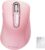 memzuoix 2.4G Wireless Mouse, 1400 DPI Mobile Optical Cordless Mouse with USB Receiver, Portable Computer Mice for Laptop, PC, Desktop, MacBook, 5 Buttons (Pink)