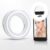 XINBAOHONG Selfie Ring Light Rechargeable Portable Clip-on Selfie Fill Light with 40 LED for Smart Phone Photography, Camera Video, Girl