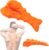 Trapezius Trigger Point Massager Suboccipital Release Tool Myofasical Release Neck and Shoulder Pain Posture Corrector for Muscle Pain Relief (Orange)