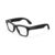 Ray-Ban Meta (Gen 1), Wayfarer, Shiny Black | Smart AI Glasses for Men, Women — 12 MP Ultra-Wide Camera, Open-Ear Speakers for Audio, Video Recording and Bluetooth — Clear Lenses — Wearable Technology