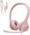 Logitech H390 Gaming Headphones, Wired Headphones with Mic, USB Headset with Microphone for PC, Noise Cancelling Microphone for Video Meetings, Music, Gaming – Rose