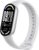 XIAOMI Mi Smart Band 10 (2025) Global Version – 1.72″ AMOLED Display | 21 Days Battery Life | Touchscreen, Multi-Sport Tracker, Activity Tracker, Heart Rate Monitor | BT5.4 – (Glacier Silver)
