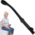 Toilet Aids for Wiping Premium Butt Wiper Tool for Women and Men with Long, Reach&Hygienic Release, Ideal Toilet Aids for Wiping in Bathroom, Elderly, Pregnant, Limited Mobility Users (Black)