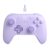8BitDo Ultimate 2C Wired Controller for Windows PC and Android, with 1000Hz Polling Rate, Hall Effect Joysticks and Hall Triggers, and Remappable L4/R4 Bumpers (Purple)