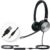 Yealink UH36 Professional USB Headset Wired Headphones for Work Calls and Music, Headset with Noise Cancelling Mic for Computer PC Laptop（UC Compatible, Stereo,3.5mm Jack/USB Connection）