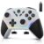 Multi-Platform Wireless Controller, PC Gaming Controller with 2.4G Adpater/Hall Joysticks/Hall Triggers/1200 mAh Battery/4 Programmable Buttons/RGB Lighting, Compatible with PC Windows 7/8.1/10/11, Switch/OLED/Lite, iOS, Android, Steam-White