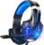 BENGOO G9000 Stereo Gaming Headset for PS4 PC Xbox One PS5 Controller, Noise Cancelling Over Ear Headphones with Mic, LED Light, 7.1 Surround Sound, Soft Memory Earmuffs for Nintendo Xbox Series X|S