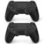FASIGO 2 Pack Wireless Controller for PS4 Slim/Pro, 20hs Rechargeable Controller with Dual Vibration, Ergonomic Grip, Compatible with playstation 4 (Black)