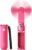 JISULIFE Handheld Mini Fan, 3 IN 1 USB Rechargeable Portable Fan [12-19 Working Hours] with Power Bank, Flashlight, Pocket Design for Travel/Summer/Concerts/Lash, Gifts for Women (Fuchsia)
