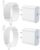 iPhone Charger Fast Charging 2 Pack Type C Wall Charger Block with 2 Pack [6FT&10FT] Long USB C to Lightning Cable for iPhone 14/13/12/12 Pro Max/11/Xs Max/XR/X,AirPods Pro