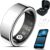 Smart Ring Health Tracker with Charging Case Sleep Heart Rate & Blood Oxygen Monitor 5ATM+IP68 Waterproof Fitness Ring No Subscription 5-7Day Battery iOS & Android Compatible for Men Women