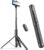 Sensyne 60″ Phone Tripod – Selfie Stick, Lightweight All in One Phone Tripod Integrated with Wireless Remote Compatible with All Cell Phones for Selfie/Video Recording/Photo/Live Stream/Vlog（Black）