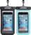 Hiearcool Waterproof Phone Pouch, Waterproof Phone Case for iPhone 17 16 15 14 13 Pro Max, IPX8 Cellphone Dry Bag Beach Cruise Ship Essentials 2Pack-8.3″