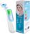 Ear Thermometer for Baby, ELERA Infrared LCD Thermometer with Automatic Switching Mode of Ear & Forehead, 1s Measurement, 4 Color Backlight Display with Fever Indicator
