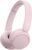 Sony WH-CH520 Wireless Headphones Bluetooth On-Ear Headset with Microphone and up to 50 Hours Battery Life with Quick Charging, Pink