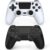 Wuthur 2 Pack Wireless Controller Compatible with PS4/Pro/Slim (Black & White)