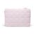 U Brands Nylon Puffy Zipping Large Laptop Sleeve, 10.5″ x 15″ Sleeve, MacBook Bag, Cover for MacBook Pro, MacBook Air, Chromebook, HP Computer, Petal Pink