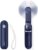 JISULIFE Portable Handheld Fan, Mini Personal 3-In-1 with Power Bank&Flashlight, 12-19 Hrs USB Rechargeable Battery Pocket Fan for Travel/Summer/Vacation/Concert, Essential Gifts for Men/Women-Blue
