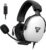 FANTECH Gaming Headset with 7.1 Virtual Surround Sound, Noise Cancelling Microphone, 40mm Drivers, USB Connection, in-Line Audio Control, Compatible with PC, PS4, PS5, Mac, Switch (White)