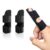 Finger Splint, Universal Trigger Finger Brace for Broken/Arthritis Pain and Sprain Relief, Splints for Middle, Index, Ring (2 Pack,Black)