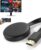 Wireless HDMI Display Dongle Adapter, 1080P/2.4G+5.8G, One-Click Mirroring Stream Video/Audio for Phone, i-Pad, Android, Windows/Laptop to HDTV/Projector/Monitor, Support Airplay/DLNA Miracast