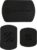 Scosche MAGRKI MagicMount Replacement Metal Plate Kit for Phone, Metal Plates for Magnetic Mount Cell Phone Holder for Car, Universal with All Devices and Phone Case, Black