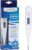 Veridian Digital Thermometer | 60-Second Readout | Fever Alert + Memory Recall| Clinical Rigid Tip | Hygienic Water-Resistant Easy Cleaning | Storage Case + Probe Covers Included