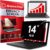 14 Inch 16:9 Laptop Privacy Screen Filter – Privacy Shield and Anti-Glare Protector