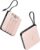 VRURC Mini Portable Charger, 22.5W USB C Fast Charging 10000mAh Pocket Power Bank with Built-in Cable, Battery Pack for iPhone 16 15 14 13 Samsung Galaxy S23 S22 Google Android, Pink(1 Pack)