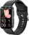 MorePro Health Fitness Tracker with Blood oxy-gen Monitor and 24/7 Heart Rate and Blood Pressure, Sleep Monitor, 120+ Sport Modes Waterproof Fitness Watch for Women Men Android iOS, Black