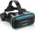 VR Headset with Headphones for Smartphones, 120° FOV, Aspherical Lenses & Built-in Headphones for 3D Movies and Games