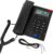 Corded Landline Phone with Caller ID, Landline Phones for Home Office, Speaker Phone with Redial, Speed Dial, Caller Indicator Light Feature, Telephone Landline Phones Adjustable Ringer: High/Low/Off