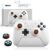 8Bitdo Ultimate 2 Bluetooth Controller (TMR Joystick Update), RGB Fire Ring, Switchable Hall Effect/Tactile Triggers, Vibration and Motion Control for Switch/Switch 2, Windows PC (White)