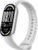 XIAOMI Mi Smart Watch Band 10, 5ATM Waterproof Fitness Step Tracker Sports Digital Smart Watch Health Band for Men Women, 1.72″ AMOLED Display, 150+ Sports Modes (Glacier Silver)