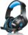 PHOINIKAS Gaming Headset, PS5 Headset for PS4, Xbox One, PC, Laptop, Switch, Over Ear Gaming Headphones Noise-Cancelling Mic, Bass Surround – Blue