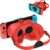 Upgraded VR Headset for Nintendo Switch & Switch OLED Model, Switch Virtual Reality Glasses with Adjustable HD Lenses and Comfortable Head Strap, 3D Goggles for Switch Accessories (Orange& Blue)
