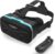VR Headset with Bluetooth Controller, Universal Virtual Reality Glasses Compatible for iPhone & Android 4.7-7″ Phones, 2024 HD VR Headset with Adjustable Pupil Distance & Focus, Heat Dissipation