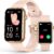 Smart Watch Fitness Tracker (Answer/Make Call), 24/7 Heart Rate Spo2 Blood Pressure Monitor Sleep Tracker, 114 Sports Modes Pedometer Calorie Step Tracker, Waterproof Activity Tracker for Women