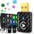 2in1 Carplay Wireless Adapter Android Auto Wireless Adapter, Mini USB Small Dongle Fast Auto Connect, Car Play Play Plug, for Apple iPhone iOS & Android 11+, OEM Wired Car Model 2017+, Black
