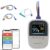 Handheld Fingertip Pulse Oximeter,Bluetooth Fingertip Oxygen Tracker with Free APP, SPO2 & Pulse Rate Monitor for Adults – Fast & Accurate Results,3 Probe Sensor & Battery Included
