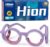 Hion Motion Sickness Glasses,Relieve Carsickness Airsickness Seasickness Glasses,Ultra-Light Portable Nausea Vertigo Glasses, No Lens Liquid Glasses for Adults or Kids(Violet-1Pair)