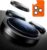 TORRAS 3-Year Ultimate Durability for iPhone 16 Pro Max/16 Pro Camera Lens Protector – 1:1 Invisible Fit & Ultra Clarity, Military-Grade 9H+ Aerospace Glass Anti-Scratch Easy Installation, Black Titanium