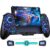 Gammeefy Hall Effect Joystick (No Drift) Switch Joypad for Nintendo Switch/OLED, Full-Size Grip Wireless Pro Controller with 9 Color Lights, Ideal for Those Who Prefer Handheld Mode, Game Boy Color