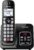Panasonic Cordless Phone with Answering Machine, Advanced Call Block, Bilingual Caller ID and High-Contrast Display, Expandable System with 1 Handset Cordless Telephone – KX-TGD830M (Metallic Black)