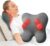 BOB AND BRAD Back Massager with Heat FSA Eligible/HSA Eligible, EZBack Corded Back Massager for Pain Relief Deep Tissue, Shiatsu Back and Neck Massage Pillow, Soothing Full-Body Relief for Women Men