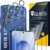 3 Pack Glass Screen Protector for Samsung Galaxy S25 FE [6.7 inch] + 3 Pack Camera Lens Protector, 9H Tempered Glass, Fingerprint Unlock, HD Clear Case Friendly Anti-Scratch